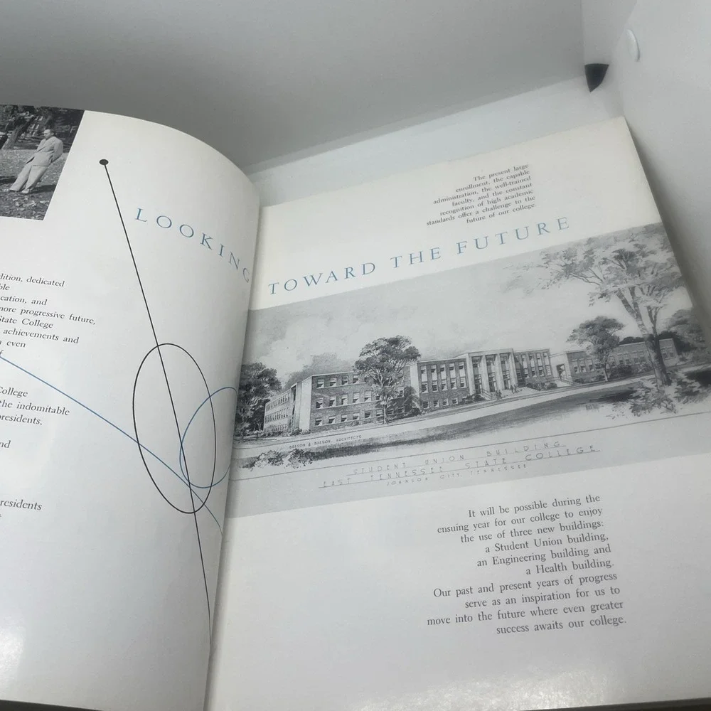 Yearbook Annual East Tennessee‎ State College Johnson City 1958 Buccaneer